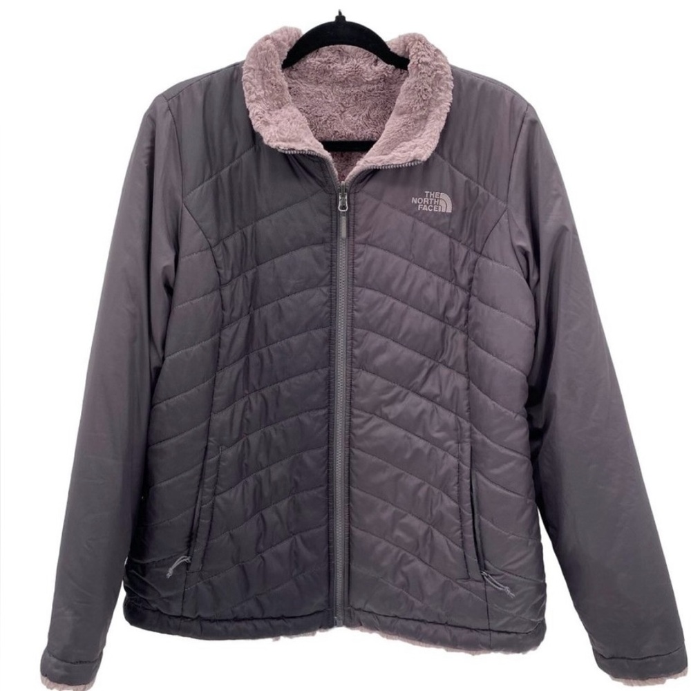 The North Face Reversible Jacket Grey Women's Size L